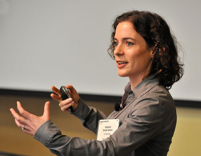 Gabriel Orebi Gann lecturing