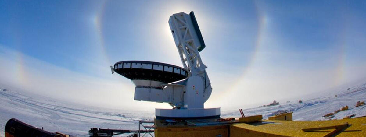 The Polar Bear telescope in Chile