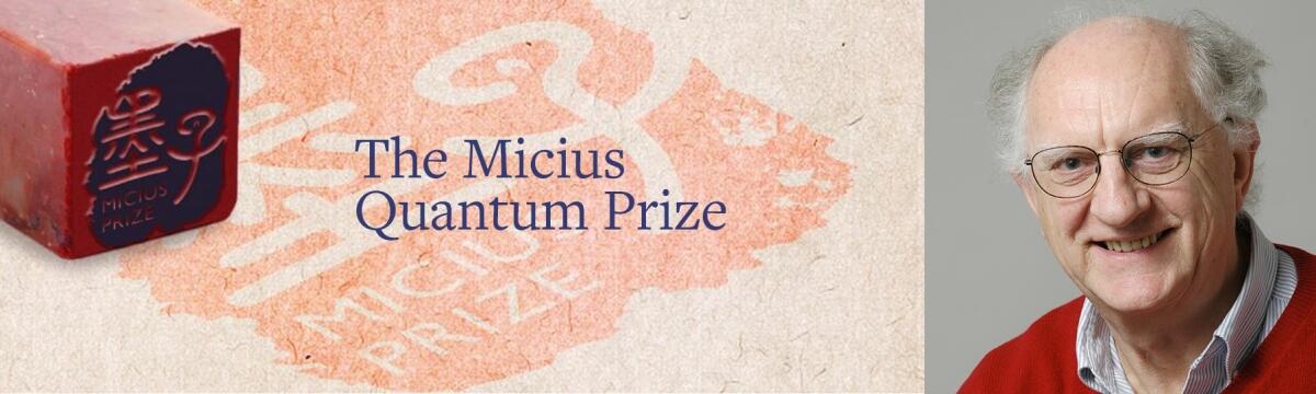 John Clarke is co-recipient of Micius Quantum Prize