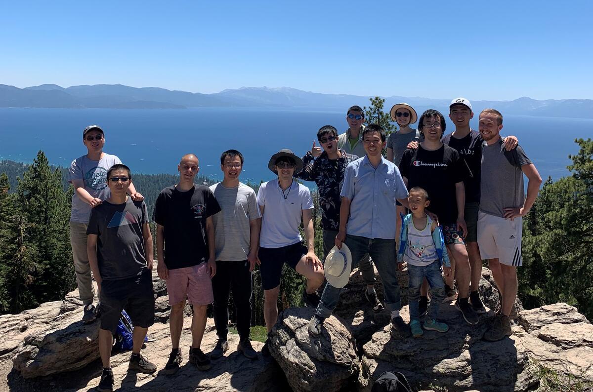 Wang lab retreat in Lake Tahoe, July 2021