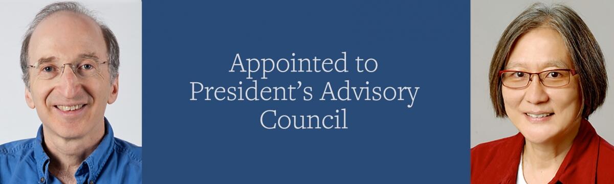 Saul Perlmutter, Inez Fung Appointed to President's Advisory Council
