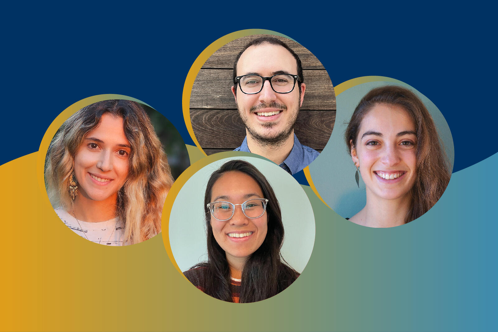 Aziza Suleymanzade, Harry Levine, Victoria Xu, and Chiara Salemi