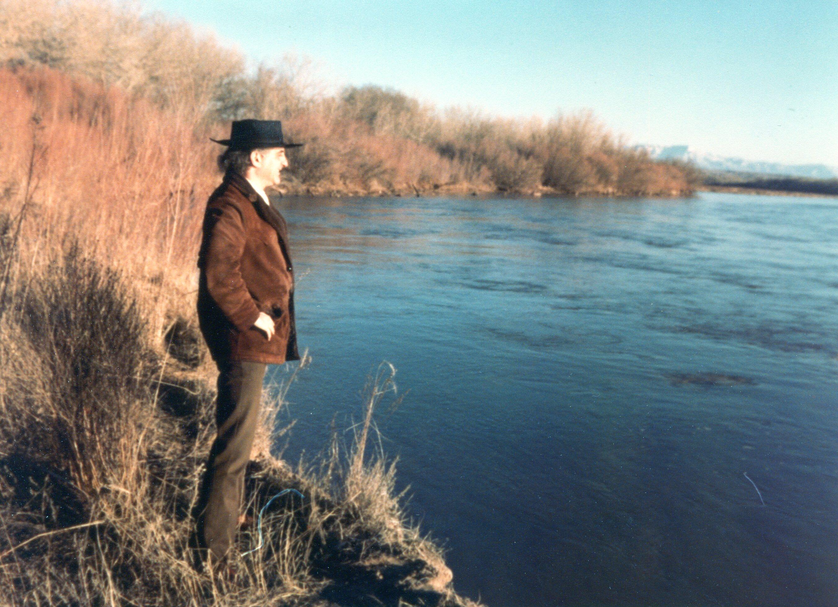 Marty at the Rio Grande NM in 1979