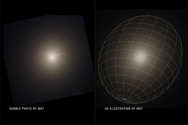 M87 In 3D: New View Of Galaxy Helps Pin Down Mass Of The Black Hole At ...