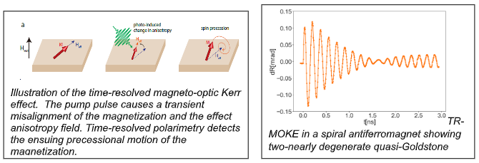 Time-resolved magneto-optic Kerr effect (TR-MOKE)