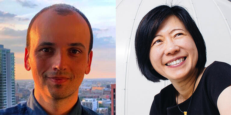 Photos of Luke Zoltan & Chung-Pei Ma