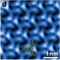 Imaging and Tuning Molecular Levels at the Surface of a Gated Graphene Device