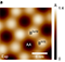 Imaging moire flat bands in three-dimensional reconstructed WSe2/WS2 superlattice